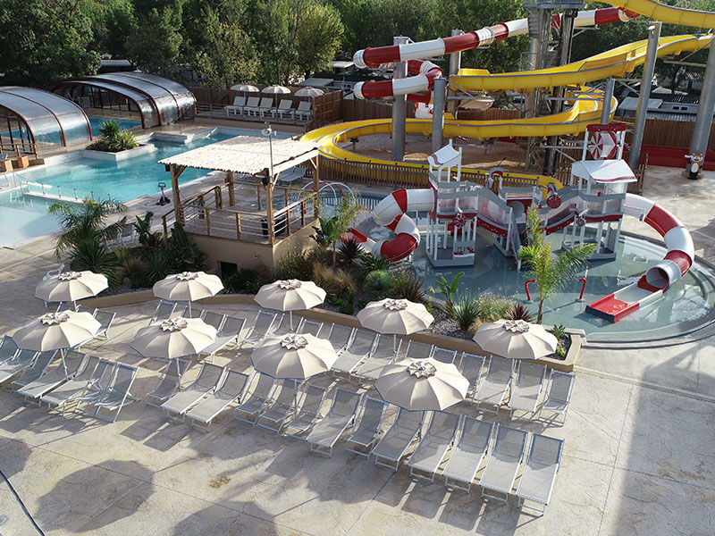 parasol de piscine professionnel, parasol de plage professionnel, parasol de parc aquatique, parasol rond