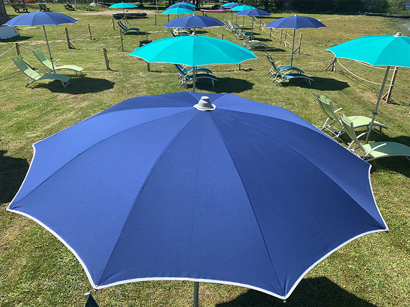 parasol de piscine professionnel, parasol de plage professionnel, parasol de parc aquatique, parasol rond