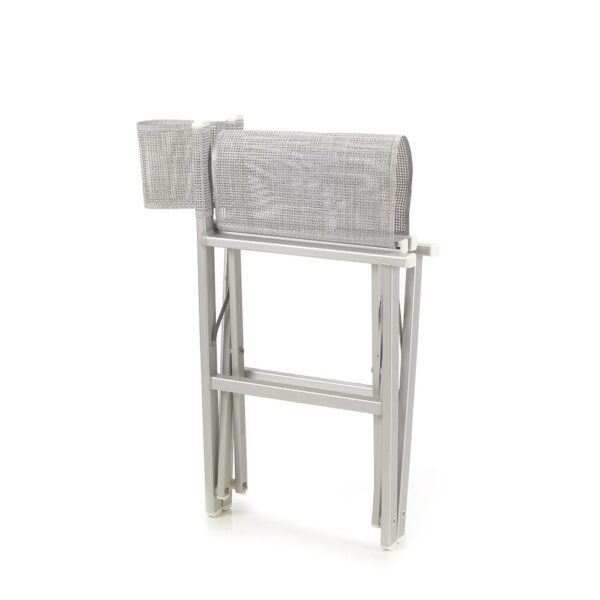 Fauteuil metter en scène en aluminium Regista Ramberti by Exterieur Confort