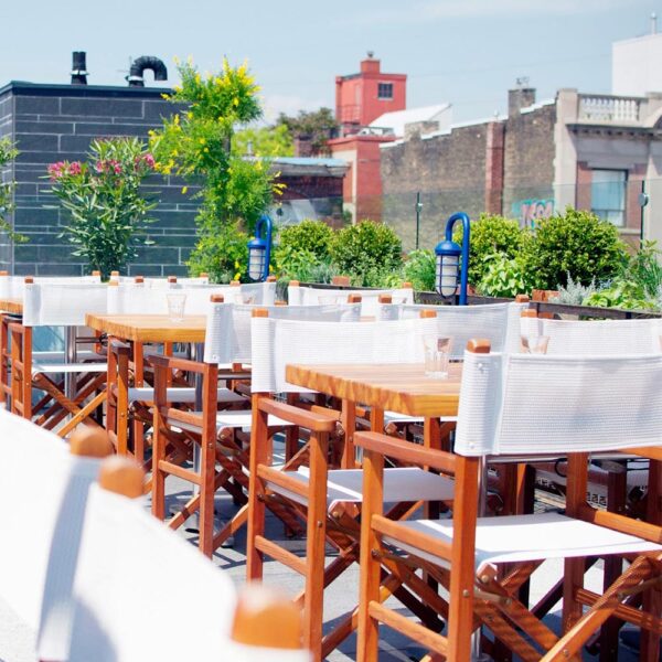 Fauteuil metter en scène en bois Regista Ramberti by Exterieur Confort