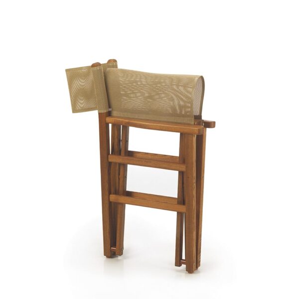 Fauteuil metter en scène en bois Regista Ramberti by Exterieur Confort