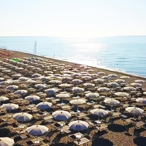 Parasol professionnel Tradizionale Ramberti by Extérieur Confort