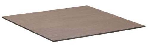 Plateau de table stratifié carré HPL
