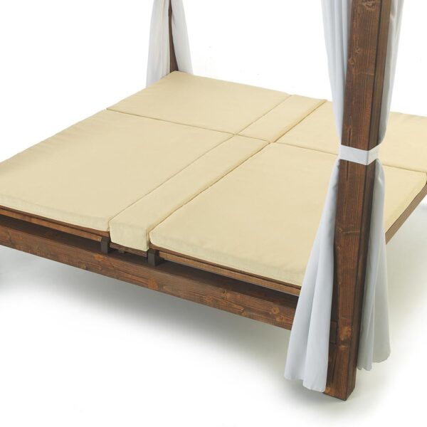 Daybed gazebo professionnel Suite en bois Ramberti by extérieur confort