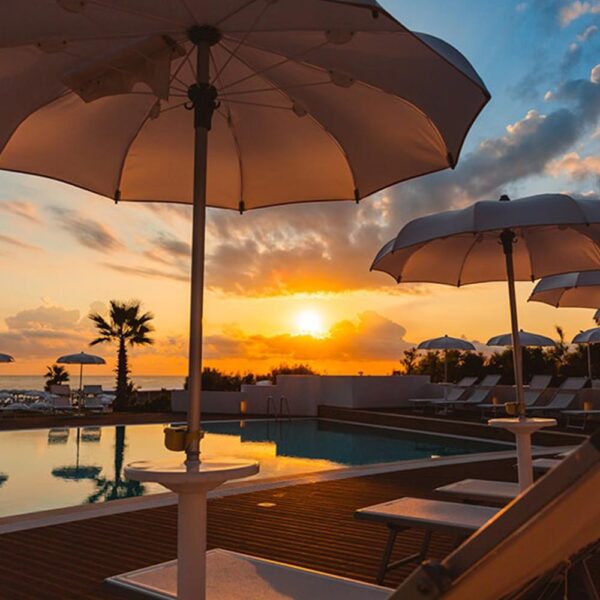 Parasol professionnel Pagodina Ramberti by Extérieur Confort