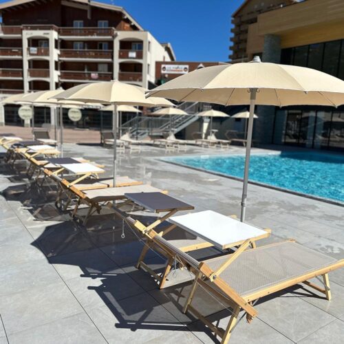 Transat professionnel en bois Ramberti by Extérieur Confort