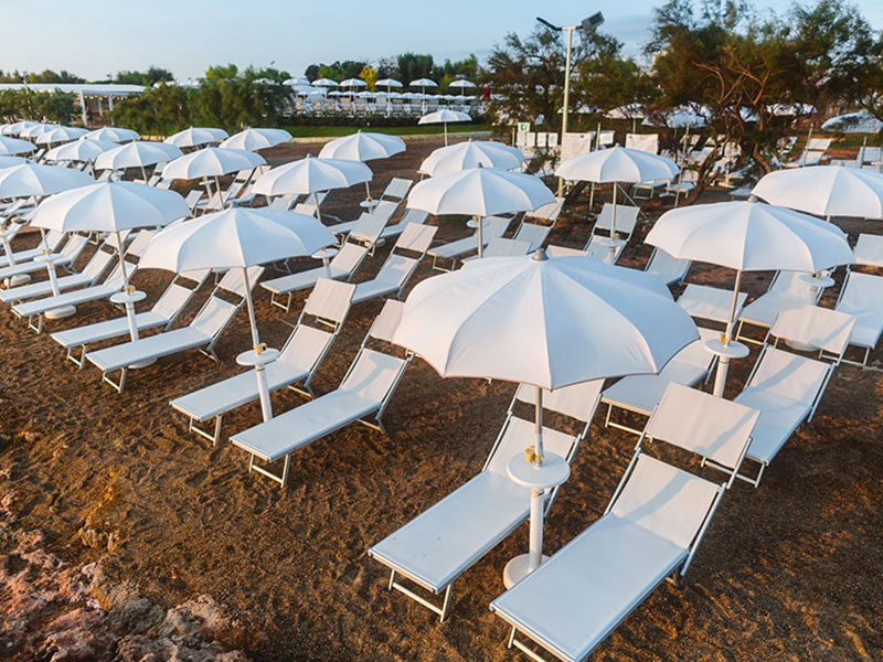 bain de soleil professionnel, transat professionnel, bain de soleil aluminium, transat aluminium, plage privée