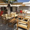 Salon sorrento en bois mobilier de terrasse professionnel ramberti by extérieur confort